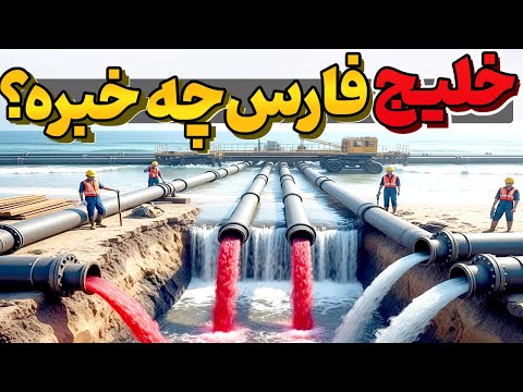 ایران میلیون‌ها تن آب دریا رو انتقال میده زیر بیابون، نتیجه‌اش به زودی دنیا رو شوکه میکنه!