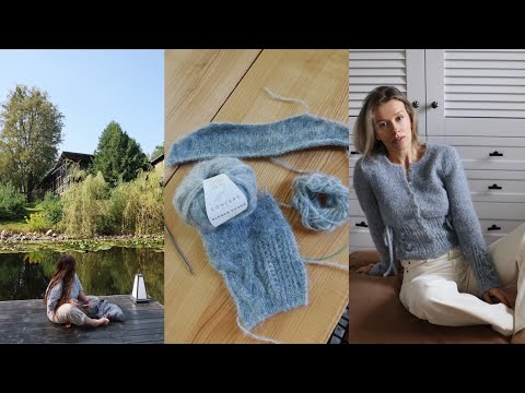 In the Thickest of the Forest - A New Cardigan on the Needles