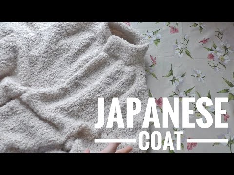 Кардиган в японском стиле//Как вязала//SashuKnit