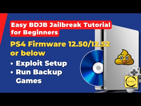 How to Jailbreak PS4 12.50 /12.52 or Below Easily Using BDJB (Full Guide!)