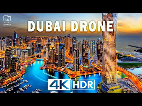 Dubai in 4K UHD Drone - Top 10 Most Iconic Views of Dubai in 4K UHD Drone Footage | 4K VIDEO UHD
