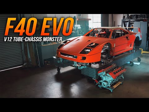 THE RETURN! Building a V12 F40 from the ground up // SW40 EVO