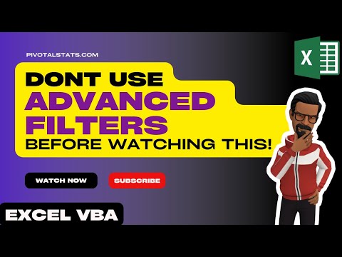 You will Never Use Advanced Filter the same way after watching this | Excel VBA