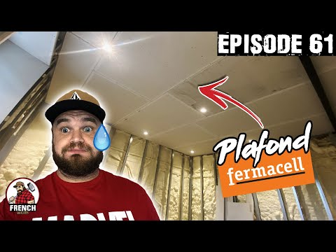 🦇 Rénovation d'une maison abandonnée - EP61 - Plafond en Fermacell.