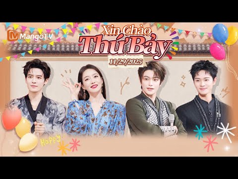 [VIET SUB] Tống Thiến、Đinh Vũ Hề thử thách bắn cung ôm từ phía sau | Xin Chào Thứ 7-29.11.2025