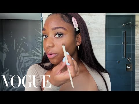 Normani's ’90s-Inspired, Glowy Makeup Routine | Beauty Secrets | Vogue