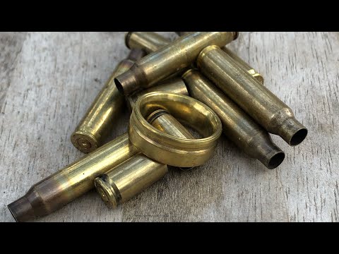 Making a “Bullet Ring” from bullet casings!