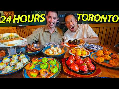 24 Hours of TORONTO'S Best Food 🇨🇦 Most Diverse Food in The World ft.@InstaNoodls