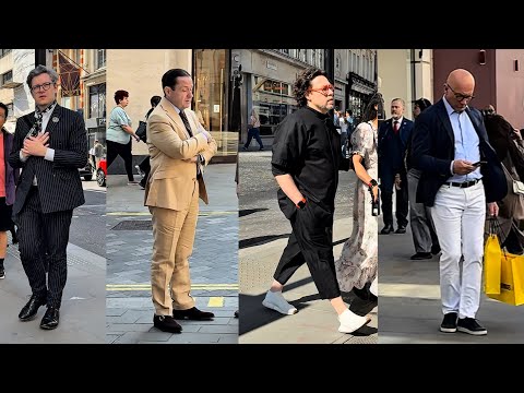 Men's street fashion: bright stylish looks on a sunny day