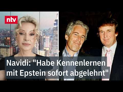 Navidi: "Habe Kennenlernen mit Epstein sofort abgelehnt" - Insiderin über "Trumps Freund"