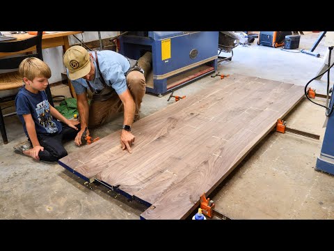 Three Generations Helped Build This Dining Table