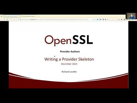 Writing OpenSSL Provider Skeleton