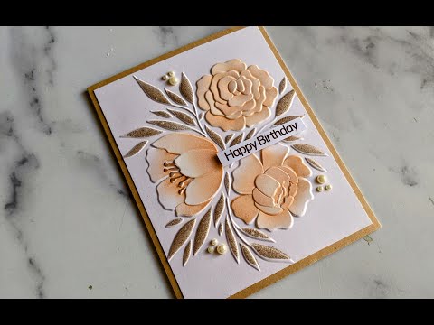 Add Some Glimmer And Glitz To Your 3D Embossing Folders!