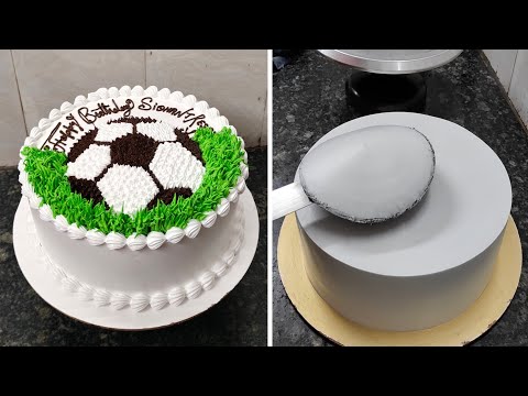 So Easy And Perfect Football Birthday Cake Recipe |Football Cake Design