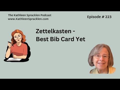 Zettelkasten - Best Bib Card Yet