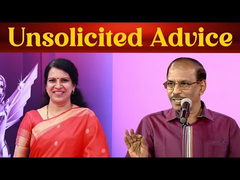Unsolicited Advice | ராஜா | பாரதிபாஸ்கர் | வாங்க பேசலாம்