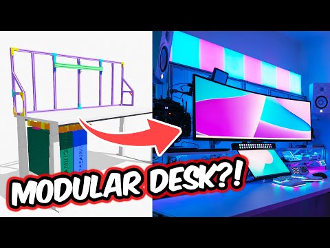 Build your desk with Aluminum. You won't regret it.
