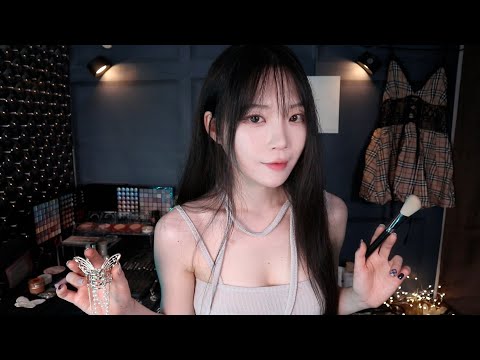 ASMR(Sub✔)Idol waiting room makeup 1 hour sleep guaranteed