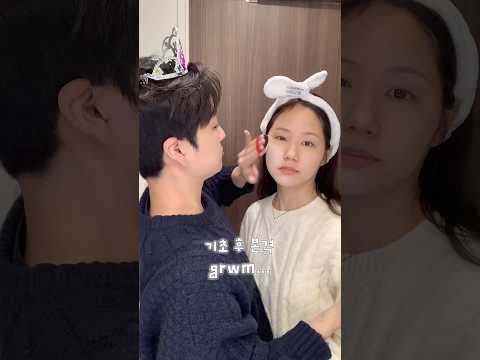 일남이 해준 메이크업 (결과있음) #shorts #메이크업 #한일커플
