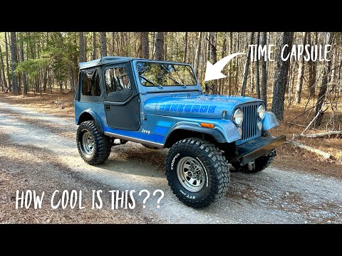 My ALL ORIGINAL Jeep CJ-7 Renegade!