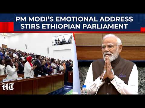 PM Modi Strikes Emotional Chord, Talks Shared History At Ethiopian Parliament, Receives Big Welcome