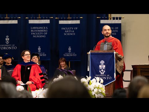 Ilya Sutskever, U of T honorary degree recipient, June 6, 2025