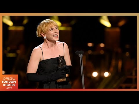 Jessie Buckley wins Best Actress in a Musical for Cabaret | Olivier Awards 2022 with Mastercard