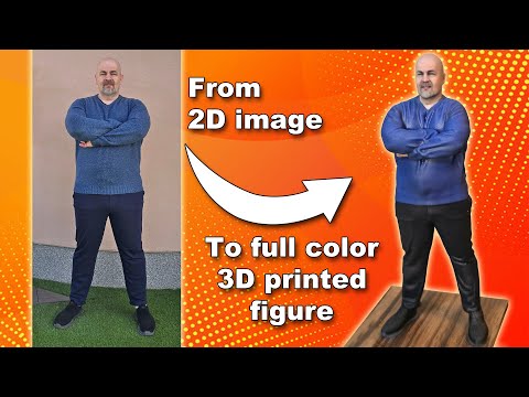 From Image to Full-Color 3D Printed Figure | JLC3DP