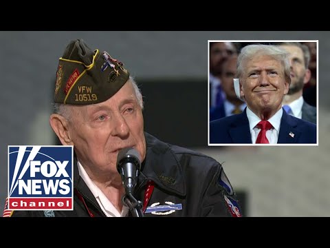 WWII vet: With Trump as president I'd re-enlist today, storm whatever beach my country needs me to