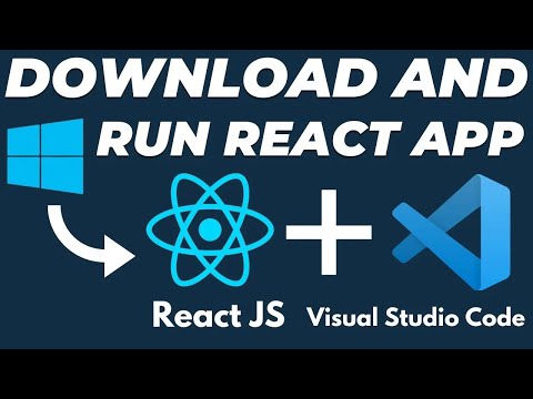 How to run React JS app in Visual studio code tutorial | Download and install react in VS Code