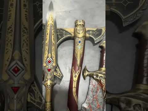 This is a weapon worthy of the gods！#godofwar  #handmade #kratos