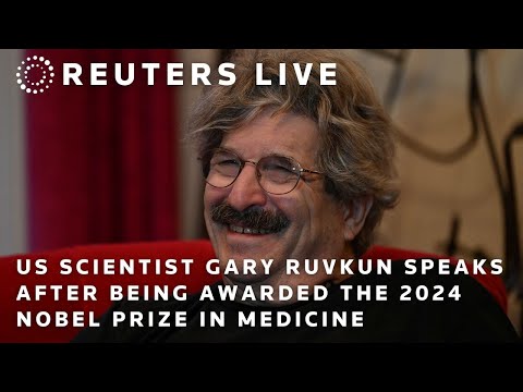 LIVE: US scientist Gary Ruvkun speaks after being awarded the 2024 Nobel Prize in Medicine