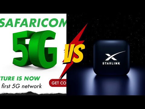 Starlink vs 5G Speed test (Safaricom 5G)