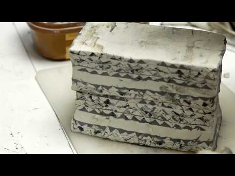 Nerikomi Porcelain Bottles, Barbara Gittings