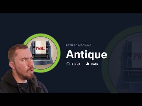 Antique - Detailed Walkthrough - (HackTheBox LIVE!)
