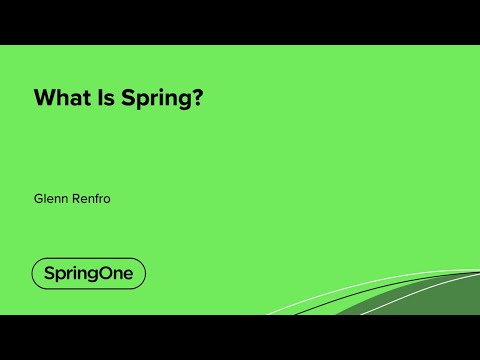 What Is Spring?