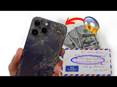 How To Restore And Unlock iPhone 14 Pro Max Found in Rubbish For My Fan !