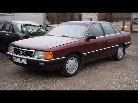 Starting Audi 100 C3 2.3 After 12 Years + Test Drive