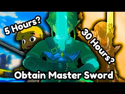 How Fast Can You Obtain the Master Sword in Every 3D Zelda?