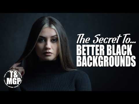 Why Your Black Background Shouldn’t Be Black | Take and Make Great Photography with Gavin Hoey