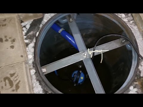 Топит подвал. Дренажная система.