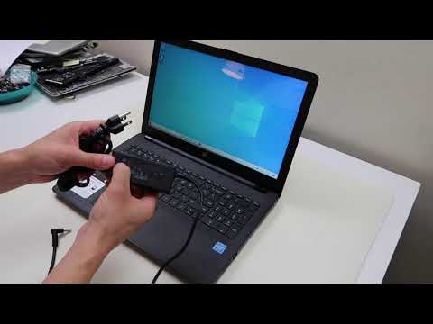 How To Fix HP Computer Battery Not Detected 0% Available Plugged In Not Charging