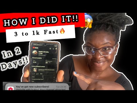 How I Got 1,000 Subscribers in Just 2 Days 😱 (Step-by-Step YouTube Growth Strategy)