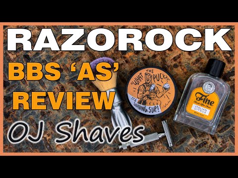 Razorock *NEW* BBS-AS (July 2021) Review! | Razorock What the Puck Orange | Razorock 24mm Aluminum