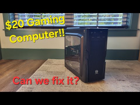 $20 GAMING PC Restoration!!