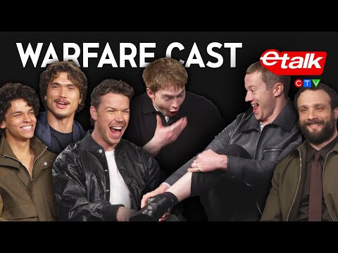 'Warfare' Cast Interview | Kit Connor reacts to Joseph Quinn's SURPRISE matching tattoo