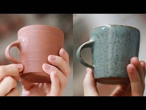 How a Handmade Pottery Cup is Made from Beginning to End — Narrated Version