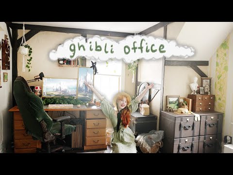 Making my office more "Ghibli" 🍃