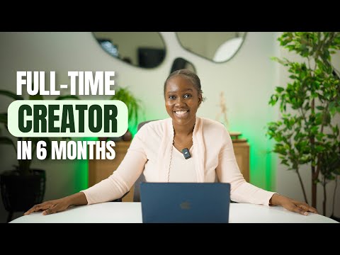Become a FULL-TIME content Creator in 6 months | Its Not What You Think