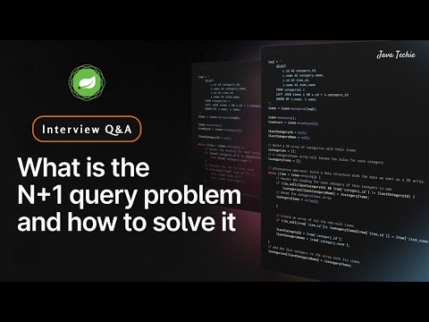 Interview Q&A | Hibernate N+1 Problem & Fix - The Bug You Didn’t Know You Had @Java Techie
